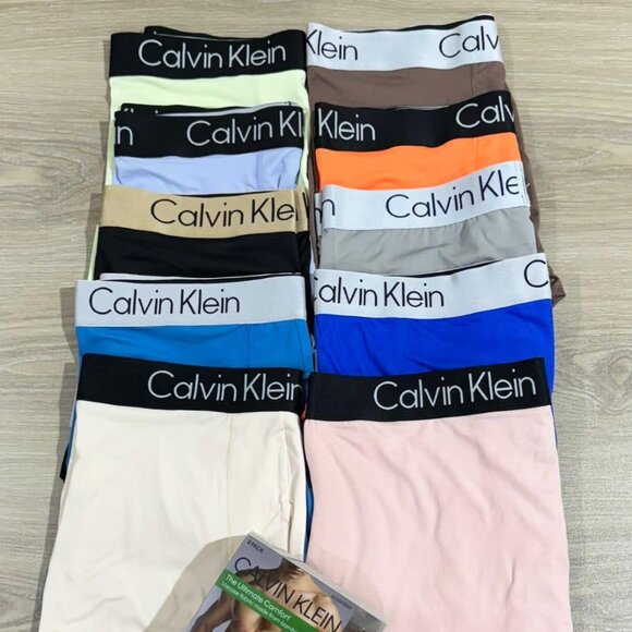Calvin Klein Men`s Microfiber Boxer Briefs 3 Pack Assorted Colors Flash Sale NWT - Picture 2 of 10